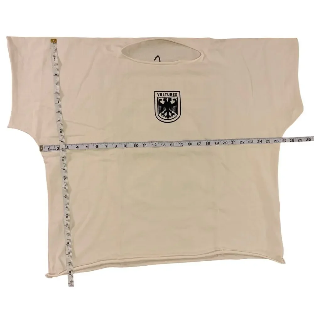 Yeezy YZY Gosha Vultures Merch Box T-Shirt Size 1 Small in White - Picture 3 of 4